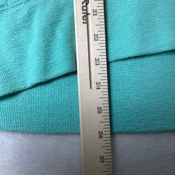 Aerie Women Unreal Mint Green Sweater XS Cotton Blend Long Sleeve Crew Neck - Picture 8 of 8